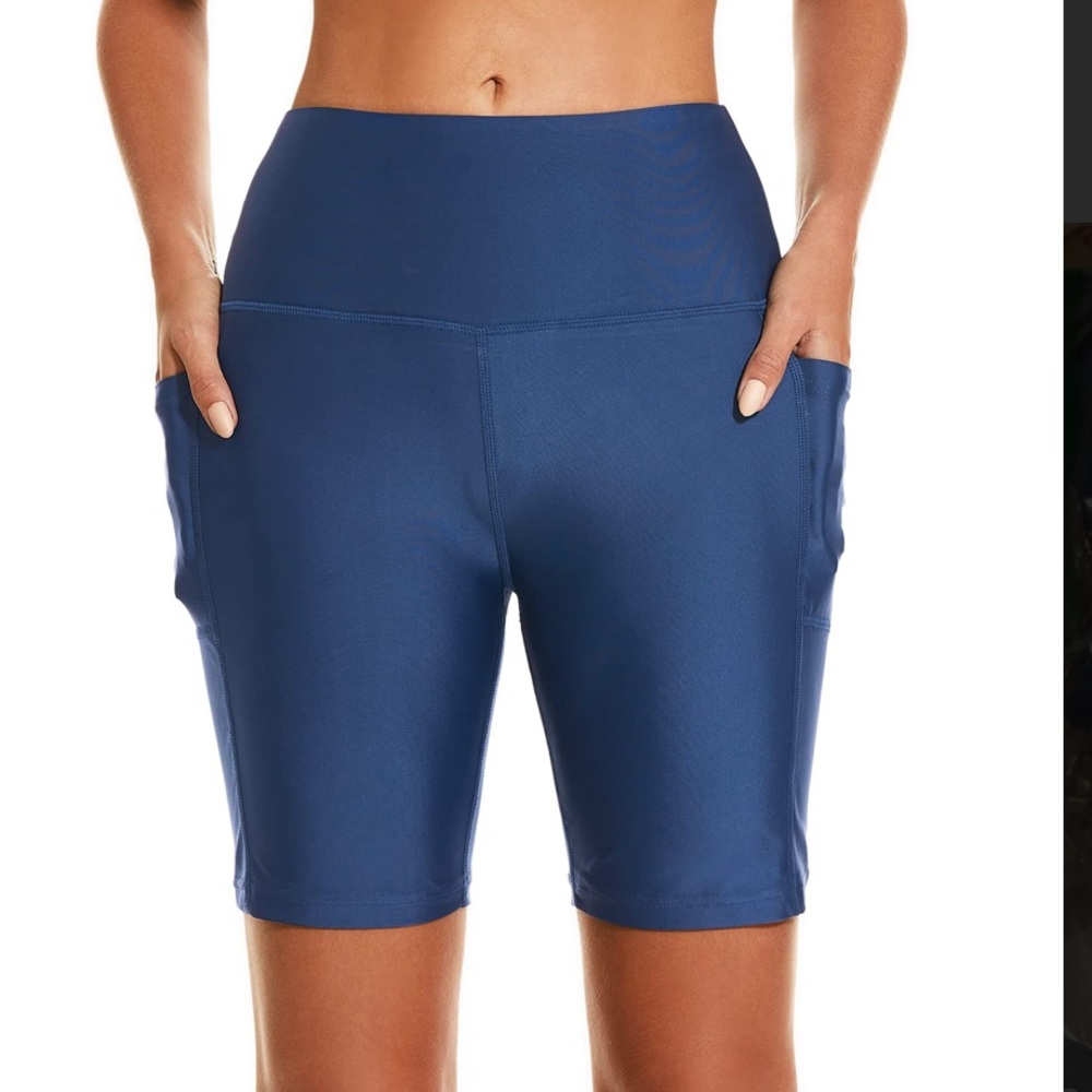 Women's Navy Quick Dry Shorts